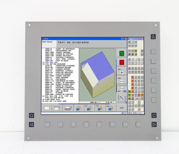 Heidenhain BF 155 replacement monitor including front panel and keyboard