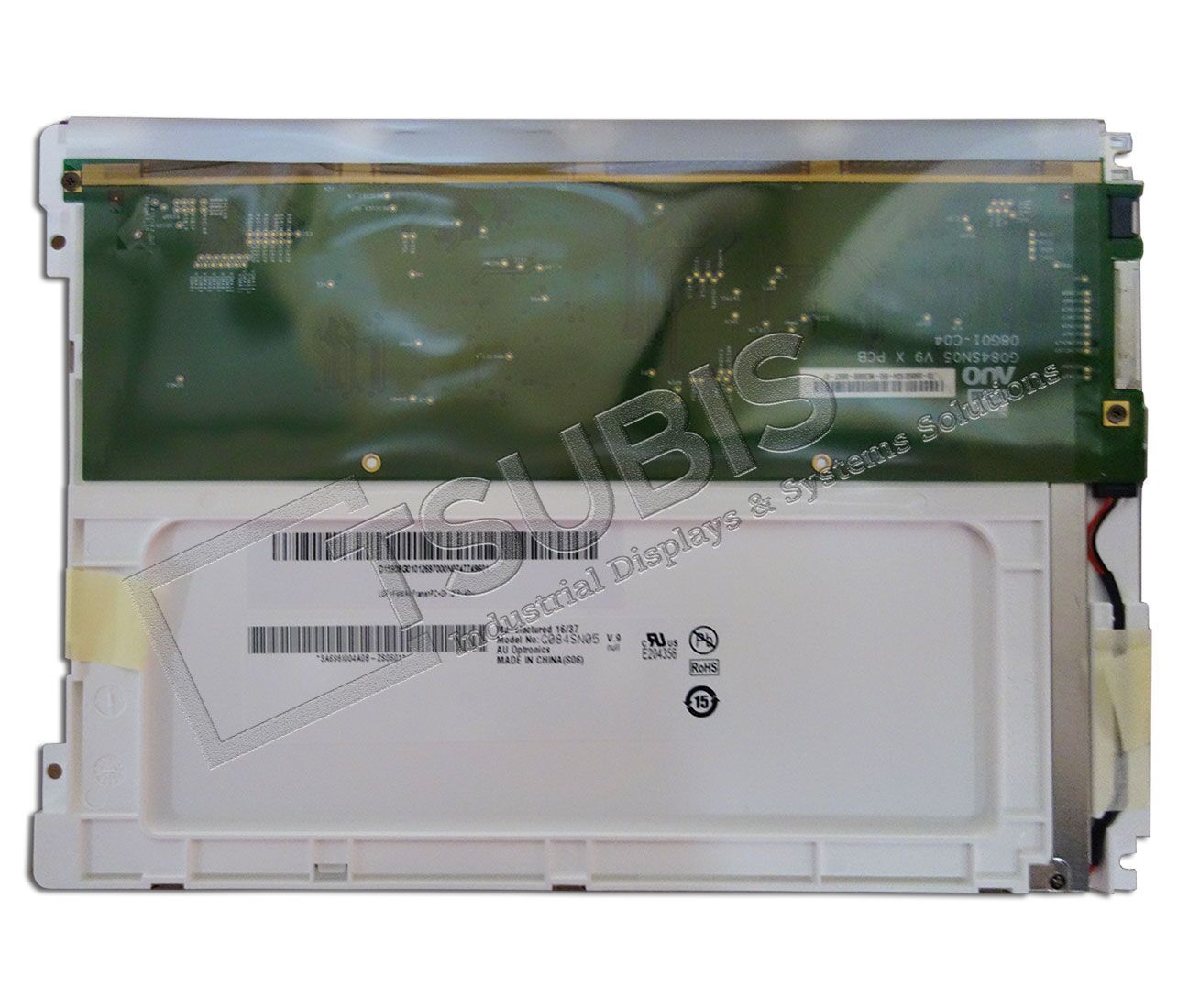 G084SN05-V9 2 Rückseite des Ersatzdisplays