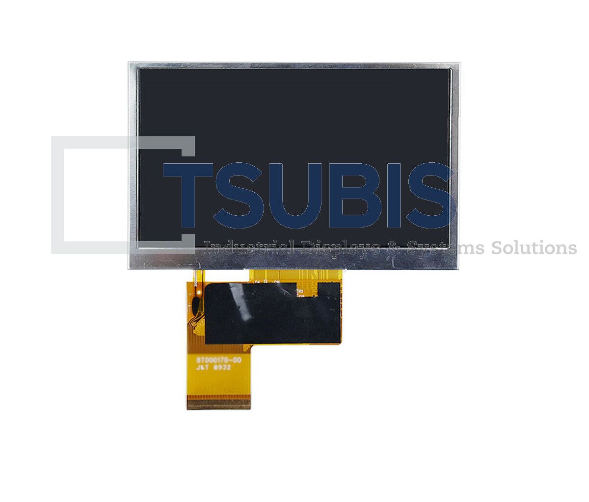 TM043NDH02 Tianma Display 1 Vorderseite des Ersatzdisplays TM043NDH02 Tianma