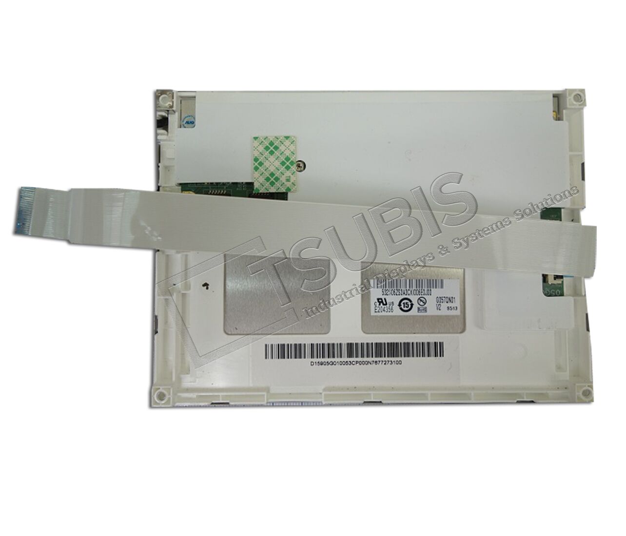 G057VN01 V2 2 Rückseite des Ersatzdisplays für G057VN01 V2