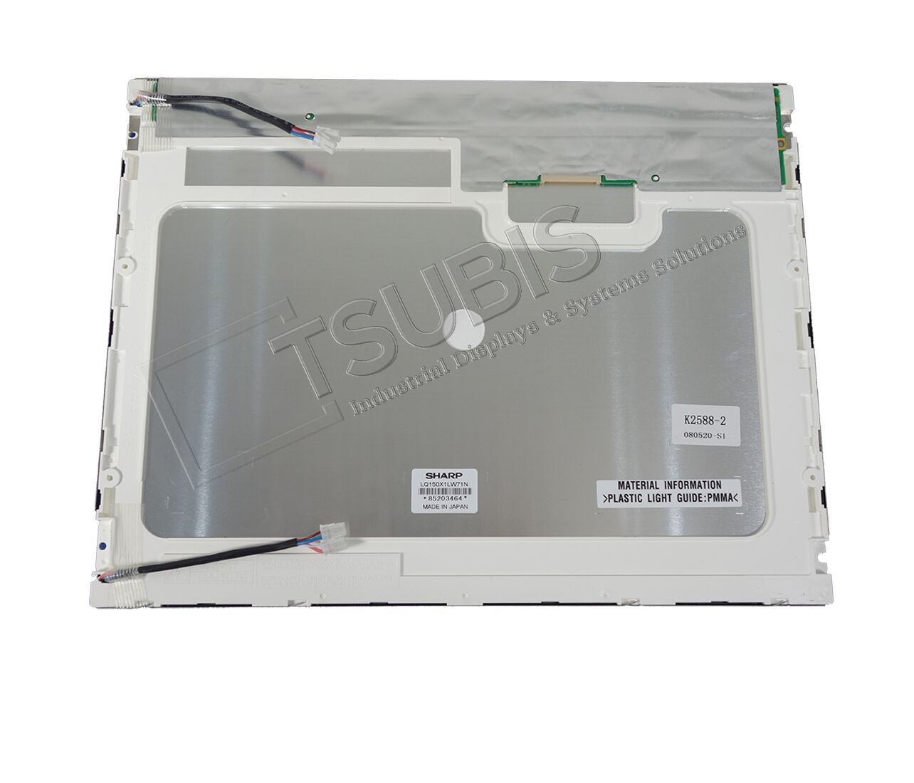 LQ150X1LW71N 2 Rückseite des Ersatzdisplays LQ10D42