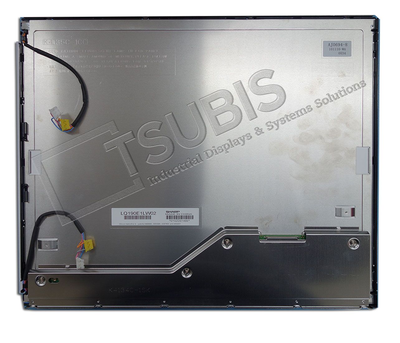LQ190E1LW02 2 Rückseite des Ersatzdisplays LQ190E1LW02