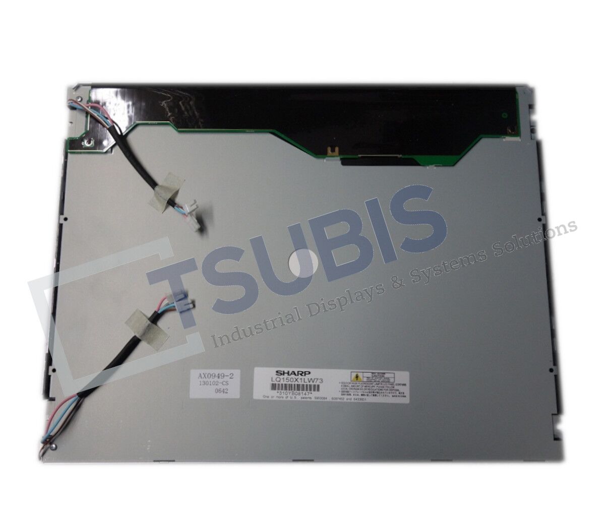 LQ150X1LW73 2 Rückseite des Ersatzdisplays LQ150X1LW73