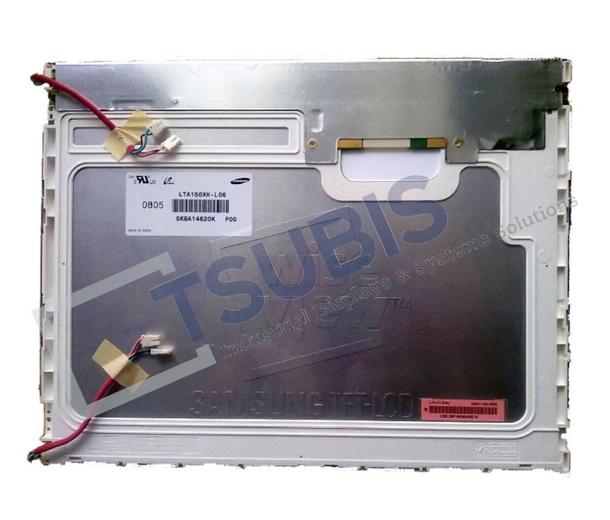 LTA150XH-L06 2 Rückseite des Ersatzdisplays LTA150XH-L06