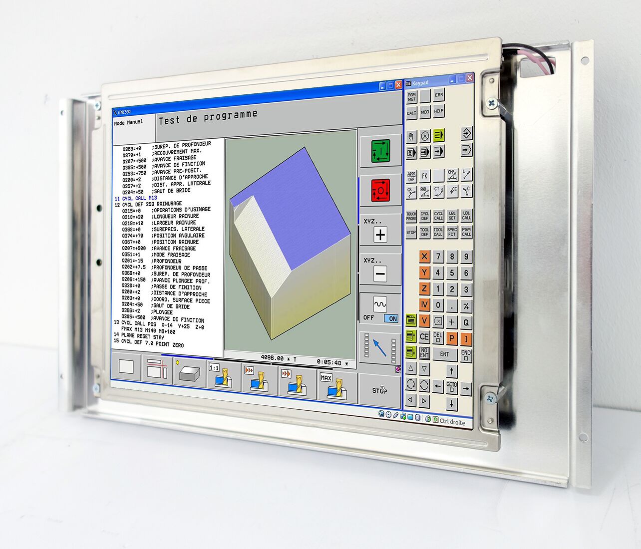 BF120 and BF129 Monitor Heidenhain (Mounting) 2 BF120 and BF129 Monitor Heidenhain (Mounting) - Image 2