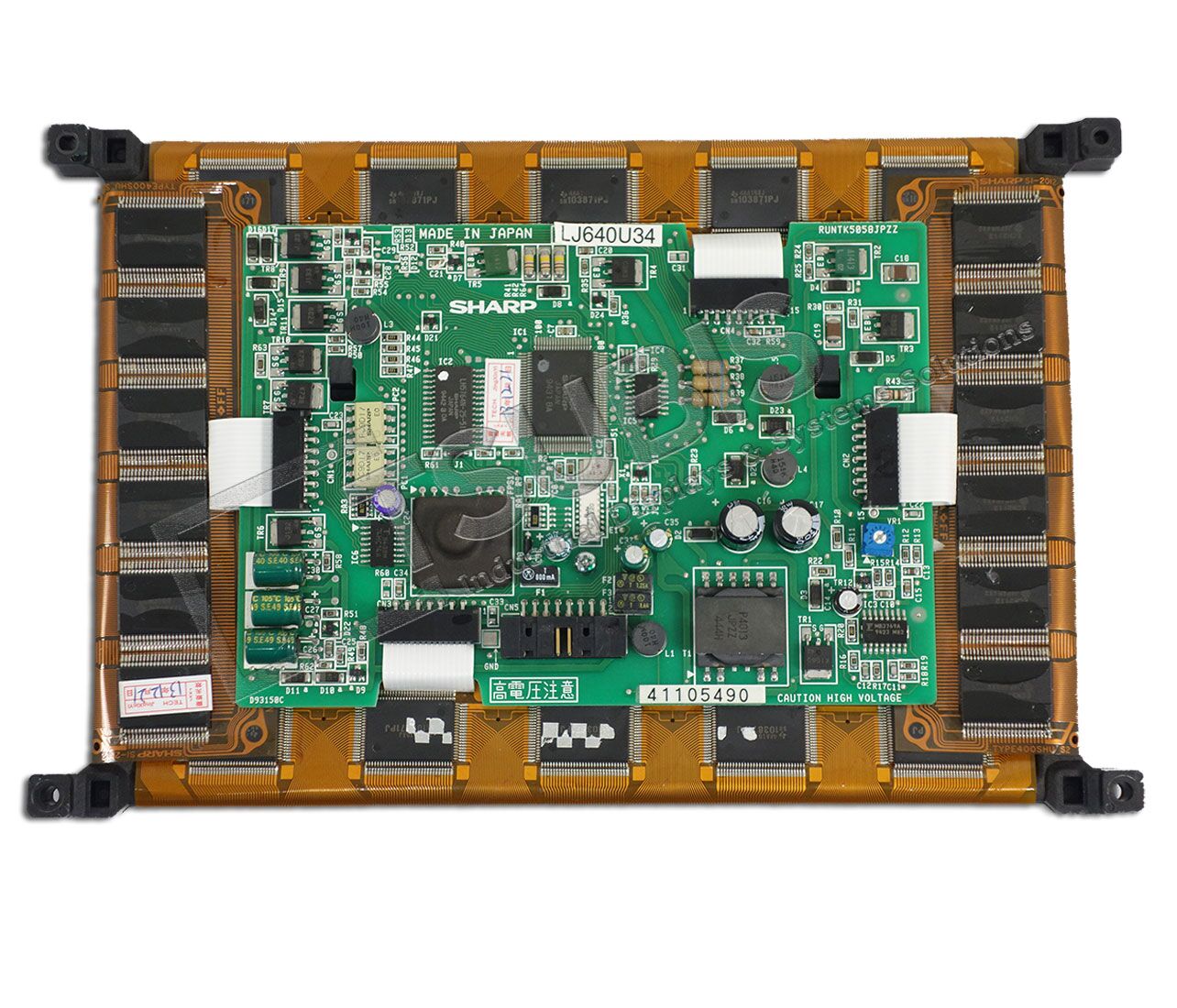 LJ640U34 2 Rückseite des LJ640U34 Ersatzdisplays