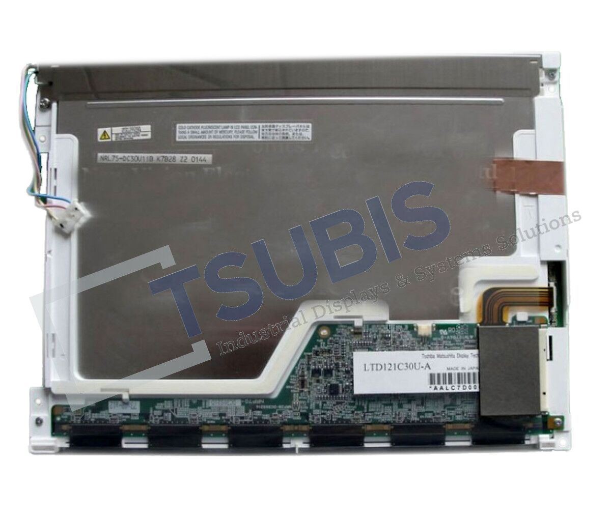 LTD121C30U-A 2 Rückseite des Ersatzdisplays LTD121C30U-A