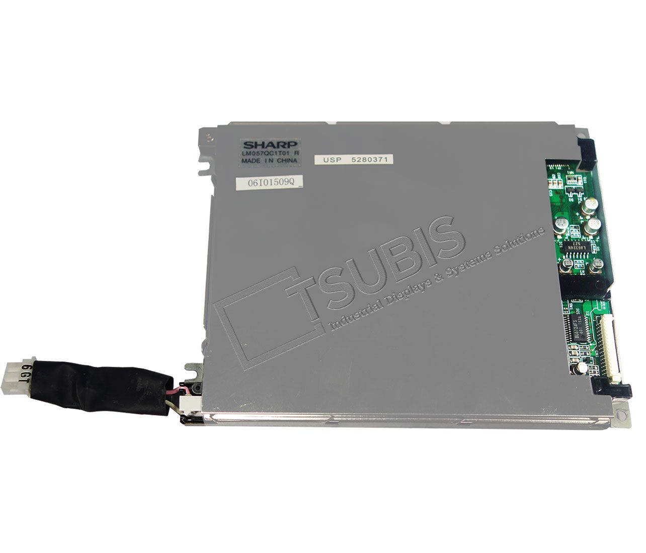 LM057QC1T01 2 Rückseite des Ersatzdisplays