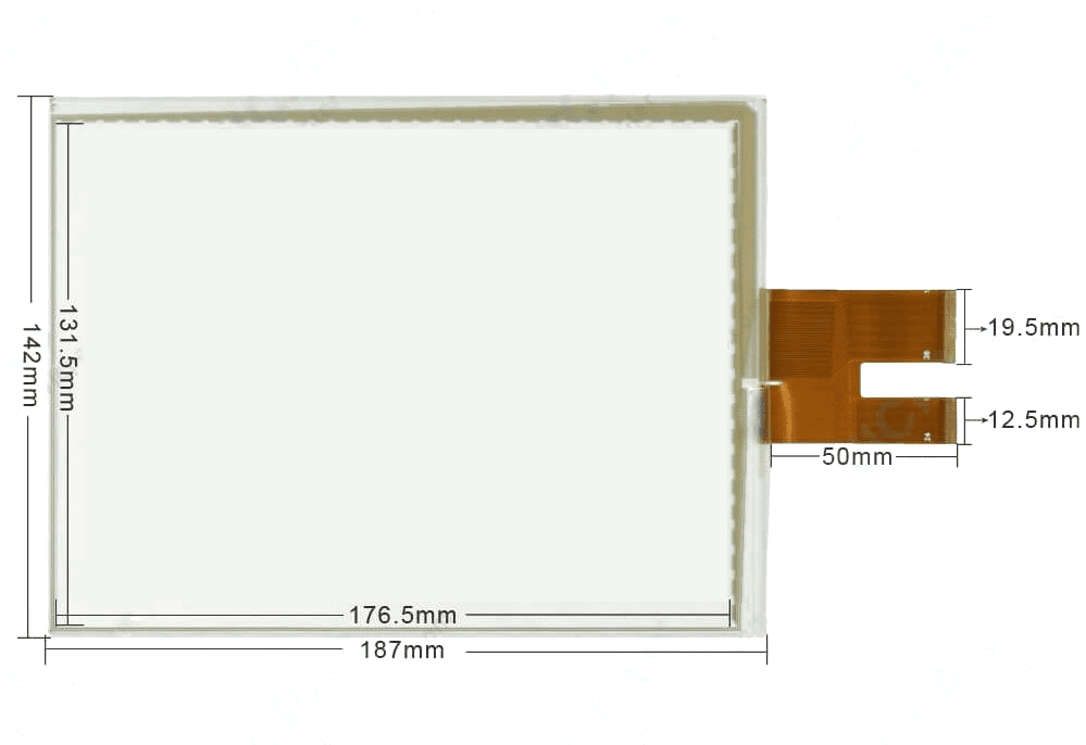 Touchscreen Panel für KUKA KRC5 Smartpad 2.0 1 Touchscreen Panel für das KUKA KRC5 Smartpad 2.0 Bedienpanel