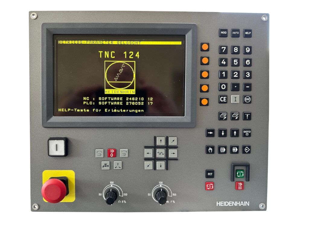 9,1" Ersatz-Display für HEIDENHAIN TNC 124, TNC 310 3 Beispielbild der Heidenhainsteuerung TCN 124