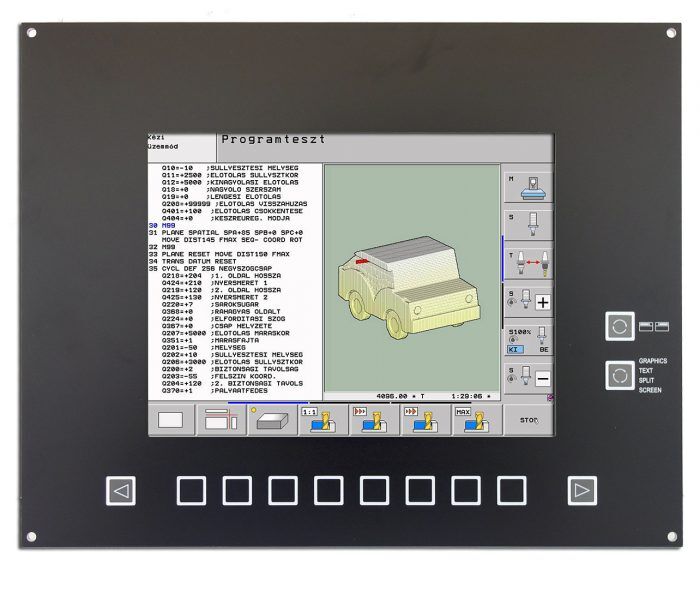 BC 110, BC 110B, BC 110BF Monitor (Front plate Version)